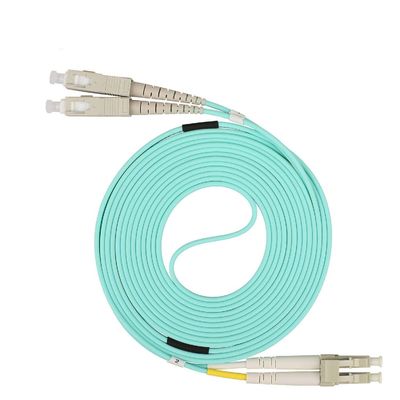 satın al LC-SC Multimode Fiber Patch Kablosu 10 Metre LSZH Ceket 50/125um Yüksek Hızlı Veri Aktarımı için online manufacture