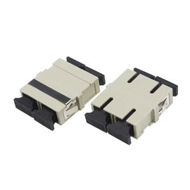 satın al SC Yama Kablosu / Telekomünikasyon İnterneti için Bej Renkli Fiber Optik Adaptör online manufacture