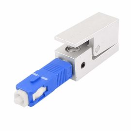 satın al SC Kare Çıplak Fiber Optik Kablo Adaptörü 9/125 Metal Malzeme Tek Mod online manufacture