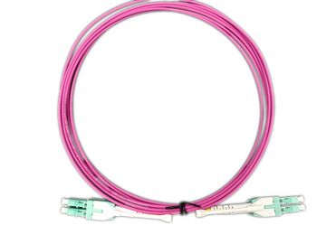 satın al LC Unitboot OM4 Kırmızı Kablo Dubleks Optik Fiber Bağlantı Kablosu 50/125 Çekme tipi online manufacture