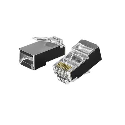 satın al 50U Altın Bağlantıları, Fluke Pass ve Şeffaf Çembersiz Tasarımı ile Yüksek Performanslı RJ45 Bağlayıcısı online manufacture