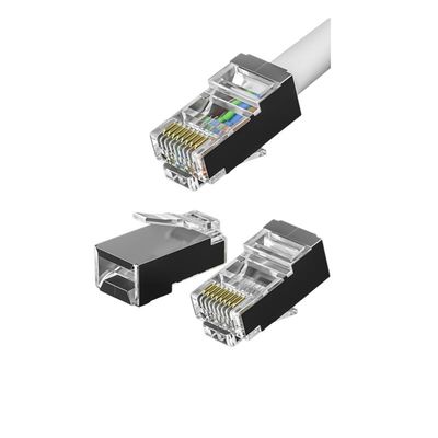 satın al CAT7 600MHz RJ45 Konnektörü, Altın Kaplamalı Kontak ve Toplu İndirim Seçenekleri online manufacture
