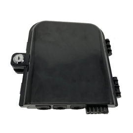 satın al Siyah FTTH Sonlandırma Kutusu 1 x 8 Bırak Kablo için PLC Splitter 11.8 X 10.2 X 3.5 İnç online manufacture
