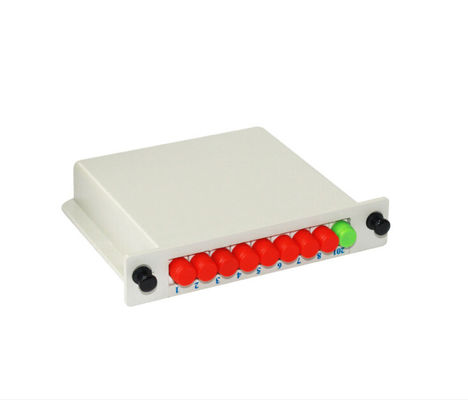 satın al ABS malzemesi düşük ekleme kaybı ve 1X8/16/32/64 çekirdekli PLC Splitter LGX Kutusu ile Fiber Optic Kaseti online manufacture