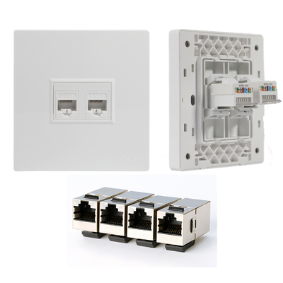 satın al Dış CAT5E Soket Su geçirmez IP68 - CCTV Sistemleri için Doğrudan gömme tasarımı 13a anahtar soketi online manufacture