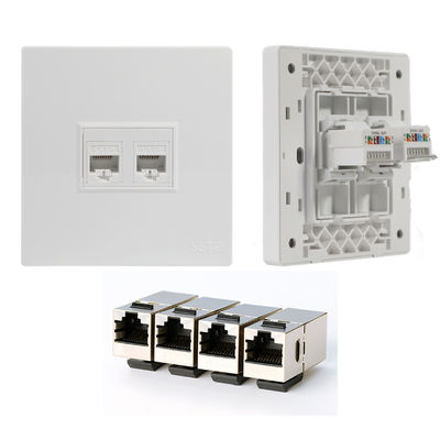 satın al Dış Mekan CAT5E Soket Su Geçirmez IP68, Doğrudan Gömme Tasarım ve CCTV Sistemleri için PoE Uyumluluğu online manufacture