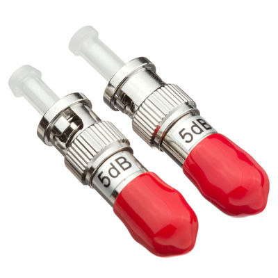 satın al ST Tek mod uygulamaları için yüksek güç 1W ve 1-30dB zayıflatma ile kadın erkek fiber optik Attenuator online manufacture