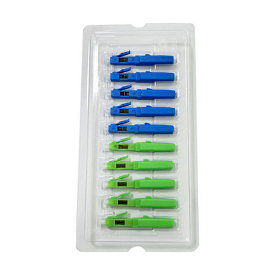 satın al LC Fiber Optic Fast Connector with ≤ 0.3 dB Insertion Loss 0.9mm Cable Diameter and ≥ 50 dB Return Loss for High Performance Optical Networks online manufacture