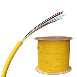 satın al FTTTH 8 Çekirdekli Kapalı Fiber Optik Kablo PVC Tek Modlu Fiber Düzeltme Kablosu online manufacture