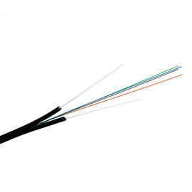 satın al Gücü Üyeleri ile 2 Çekirdek Fiber Optik Kablo FTTH Kapalı Optik Fiber Bırak Kablosu online manufacture