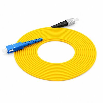 satın al Düşük Giriş Kaybı ≤0.15dB Bükülme Duyarsız G657A1 Çoklu Bağlantı Tipleri ile Fiber Optic Patch Kablosu online manufacture