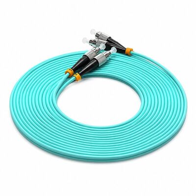 satın al SC LC FC ST Konnektörlü 1M - 100M Tek Modlu Fiber Optik Patch Cord (Ağ Kablolaması İçin) online manufacture