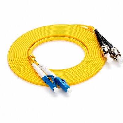 satın al SC LC FC ST Konnektörlü Tek Modlu OS2 Fiber Optik Yama Kablosu, ISO CE RoHS TIA EIA Sertifikalı online manufacture