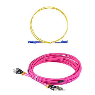 satın al FTTH MDU Uygulamaları için 7.5mm Minimum Bükülme Yarıçaplı G657A2 Bükülmeye Duyarlı Tek Modlu Fiber Optik Yama Kablosu online manufacture