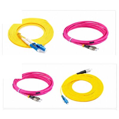 satın al 0.9mm Sıkı Tampon 2.0mm Standart 3.0mm Sağlam Simpleks Fiber Optik Pigtail SC LC OS2 ODF Birleştirme İçin online manufacture