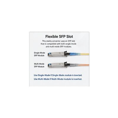 satın al Tek Fiber Üzerinden 20km İletim İçin BiDi WDM Teknolojili WDM SFP Medya Dönüştürücü online manufacture