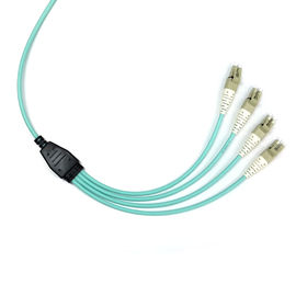 satın al CPR 8 Elyaf Elit Breakout Mpo Fiber Kablo MPO Dişi LC OM3 LSZH B Tipi online manufacture