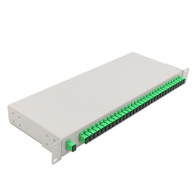 satın al SC/APC Konnektörlü ve 3 Yıl Garantili Raf Tipi PLC Fiber Optik Ayırıcı online manufacture