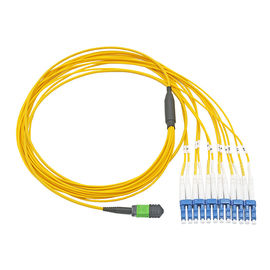 satın al G652D LSZH Tek Modlu Çift Yönlü Fiber Optik Kablo MPO / MTP Gövde Kablosu 8/12/24 Çekirdek online manufacture