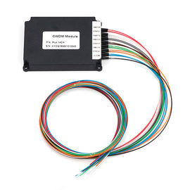 satın al 16 Kanal Fiber Optik WDM, Fiber Optik Bölücü LC UPC Konnektörü Geniş Geçiş Bandı online manufacture