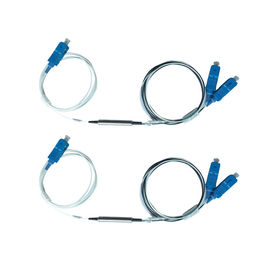 satın al 1.2 metre G657A2 0.9mm çelik boru / ABS fiber optik Filtre FWDM 1x2 SC UPC konektörü online manufacture