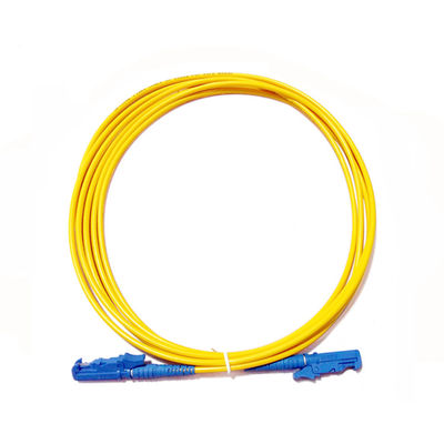 satın al E2000 UPC Fiber Optic Patch Cord Single Mode Plastik Kapaklı 2,0 mm çaplı online manufacture