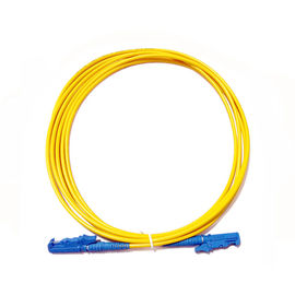 satın al E2000 UPC Fiber Optik Yama Kablosu Çeşitleri Plastik Kapak Tek Yönlü Tek Modlu 2.0 Çap online manufacture
