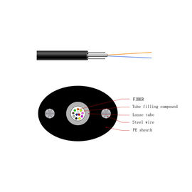 satın al FTTH Fiber Optik Kablo Alev Geciktirici LSZH Kılıf Kendinden Destekli Yapı online manufacture