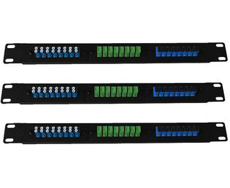 satın al Soğuk Haddelenmiş Çelik FTTH Fiber Optik Yama Paneli 1U Dağıtım Çerçevesi için LC SC E2000 online manufacture