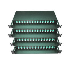 satın al 48/96 Fiber MPO / MTP Fiber Optik Yama Paneli Sonlandırma Kutusu 19 inç SPECC Malzemesi online manufacture