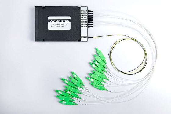 satın al 8 Kanal SC UPC CWDM Mux Demux Fiber Optik Çoklayıcı, 1470-1610nm Dalga Boyu ABS Modülü online manufacture