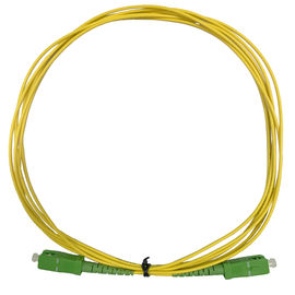 satın al Tek Modlu Simplex 2.0mm Optik Fiber Bağlantı Kablosu SC APC Yeşil Konektör online manufacture