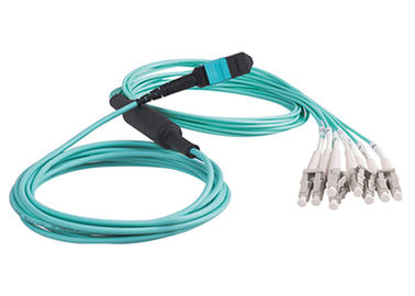 satın al MPO MTP Fan Çıkışı Kablosu MPO'yu LC Dubleks Breakout 8/12 Fiber Optik Yama Kablosu online manufacture