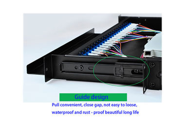 satın al Standart Boyutlu Çok Modlu Fiber Optik Dağıtım Çerçevesi 24LC / SC Raf Montajı Tasarımı online manufacture