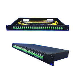 satın al 48 çekirdek SC / FC / ST / LC Fiber Optik Yama Paneli Yapıştırma Fiber Standardı Corning online manufacture