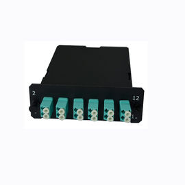 satın al Tekli Mod FHD MPO Kaset Modülü MPO-24 ila 12x LC Dubleks, Tip A, 24 Fibre OS2 online manufacture