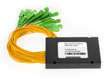 satın al 1x16 PLC Fiber Optik Ayırıcı 1 16 çıkışlı SC / APC Konnektörlü ABS Kutu Tipi online manufacture