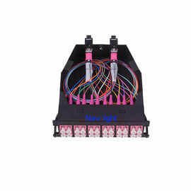satın al Adaptörlü Metal Fiber Optik Kutusu / ODF MPO-LC Fiber Optik 12 Çekirdekli Kasetler LGX Kutusu online manufacture