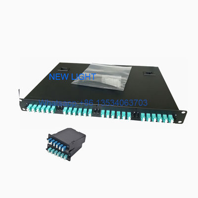 satın al 19 Rack Mount Fiber Optic Patch Panel MPO/MTP Kablosu ve Kaydırılabilir çekmece kablosu online manufacture