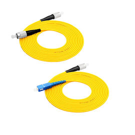 satın al Dayanıklı Simplex Fiber Optik Yama Kablosu, Tek Modlu Fiber Yama Kablosu Sc To Lc online manufacture