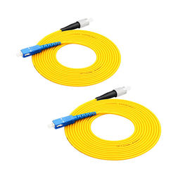 satın al Özelleştirilmiş Patch Cord Optik Fiber, Simplex Tek Modlu Fc - Lc Fiber Patch Kablosu online manufacture
