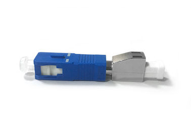 satın al Tek Modlu Fiber Optik Adaptör SC / PC Erkek, LC / PC Dişi, Metal LC Bağlantı Noktası ile online manufacture
