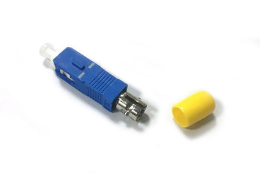 satın al SC / PC Erkek ST / PC Kadın Metal ST Portlu Fiber Optik Aktarım Adaptörü online manufacture
