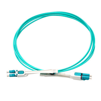 satın al Yüksek hızlı veri aktarımı için özelleştirilebilir uzunlukta LC-LC Duplex Fiber Optic Patch Cord Single Mode online manufacture