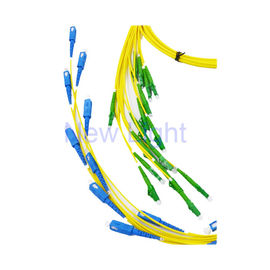 satın al 9/125 Optik Fiber Bağlantı Kablosu Uniboot Dubleks Tek Mod Fiber İyi Dayanıklılık online manufacture