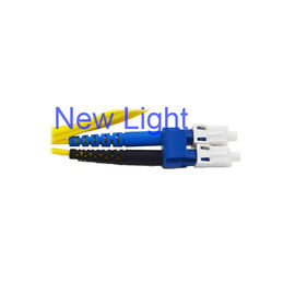 satın al Dayanıklı Lc'den Lc'ye Fiber Fiber Yama Kablosu / Simplex Fiber Optik Yama Kablosu online manufacture