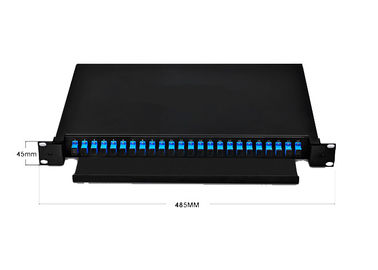 satın al Tek Modlu Fiber Optik muhafaza, Fiber Optik Kablolar için SC / FC Patch Panel online manufacture