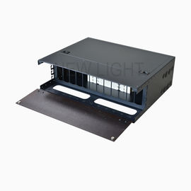 satın al 3U 144 Çekirdek Fiber Optik Dağıtım Çerçevesi / Fiber Optik Yama Paneli SC Bağlantı Noktası online manufacture