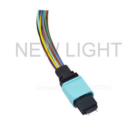satın al OEM MPO MTP Kablo OM3 Düz 10 Gb, Çok Modlu 50/125 Fiber Optik Yama Kablosu online manufacture