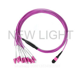 satın al MTP / MPO Konnektörlü Endüstriyel Çoklu Fiber Kablo MTP / MPO Stili online manufacture
